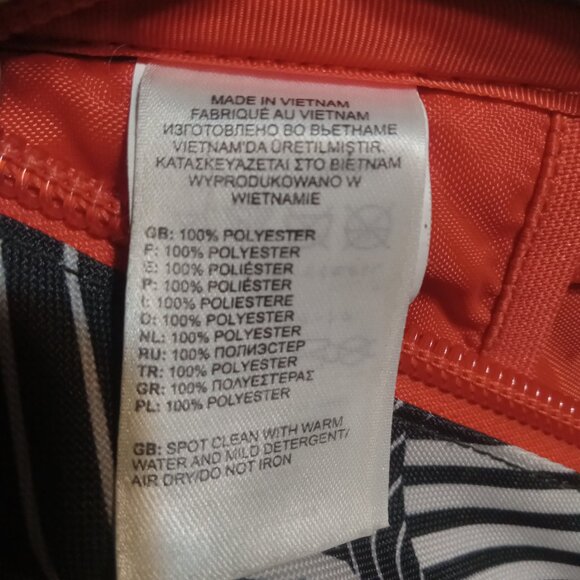 The North Face Vault Backpack Black Razzle Dazzle Print - Picture 6 of 6